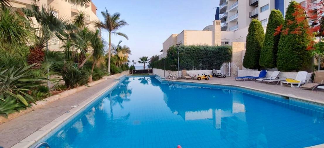 레메소스 Pegasus Beach Front 아파트 외부 사진